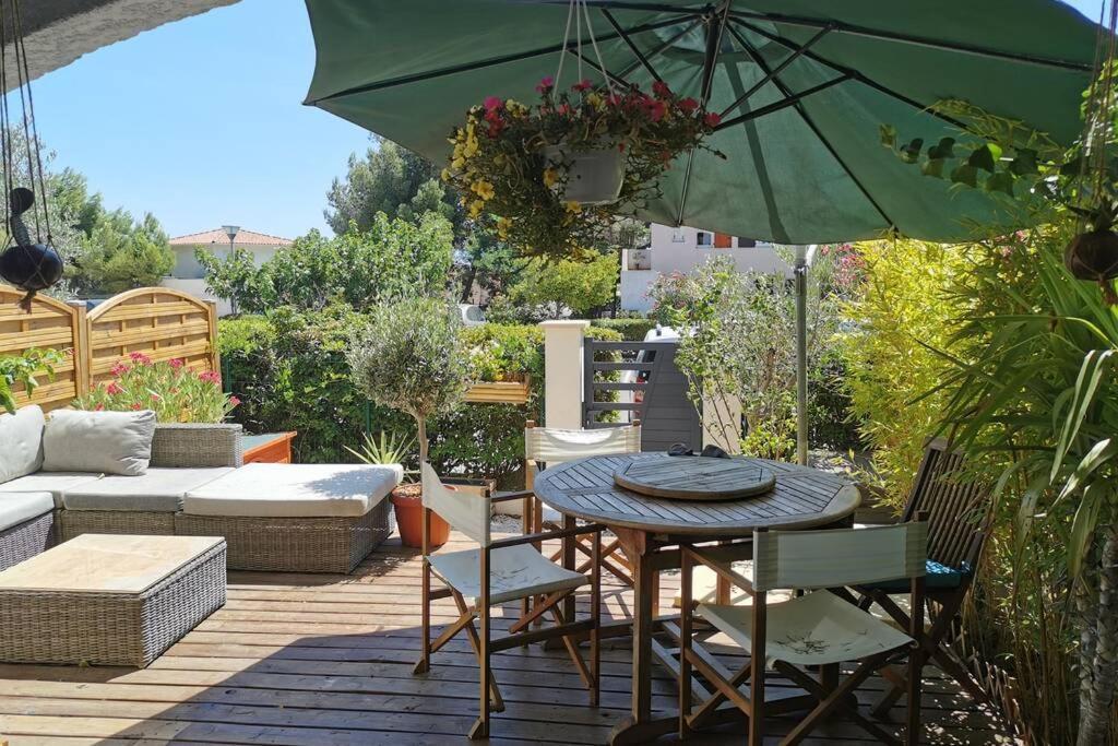 La Terrasse Ensoleillee De Sausset - Cote Bleue 아파트 외부 사진