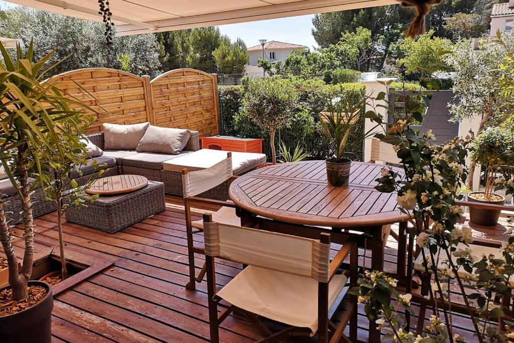La Terrasse Ensoleillee De Sausset - Cote Bleue 아파트 외부 사진